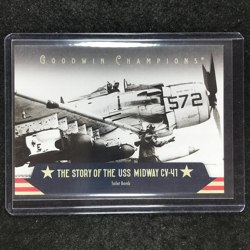 2025 Goodwin Champions TOILET BOMB The Story of the U.S.S. Midway SP #10