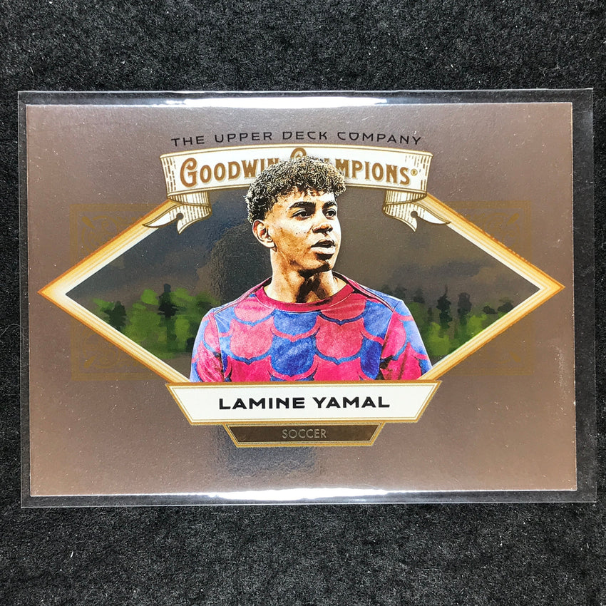 2025 Goodwin Champions LAMINE YAMAL Rookie Base Horizontal Silver Foil #98
