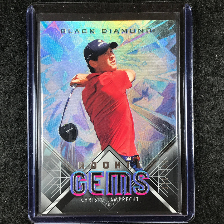 2025 Goodwin Champions CHRISTO LAMPRECHT Black Diamond Rookie Gems 320/349