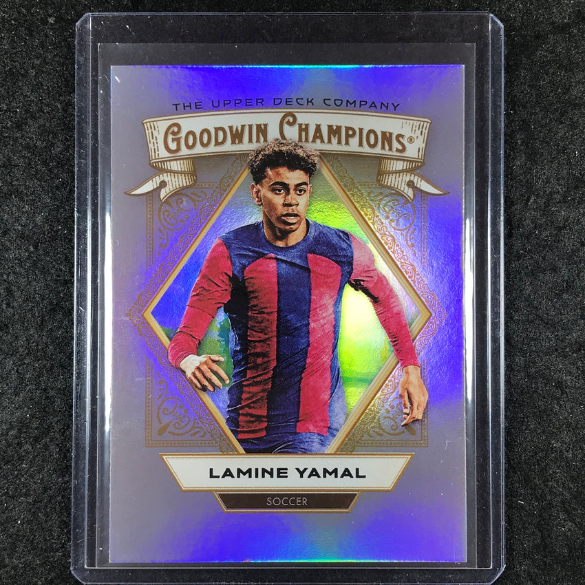 2025 Goodwin Champions LAMINE YAMAL Rookie Base Rainbow #19