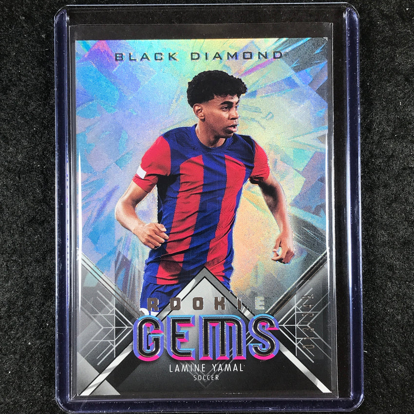 2025 Goodwin Champions LAMINE YAMAL Black Diamond Rookie Gems 13/349