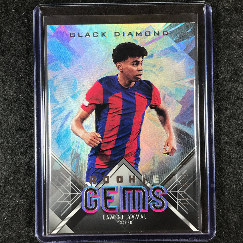 2025 Goodwin Champions LAMINE YAMAL Black Diamond Rookie Gems 67/349