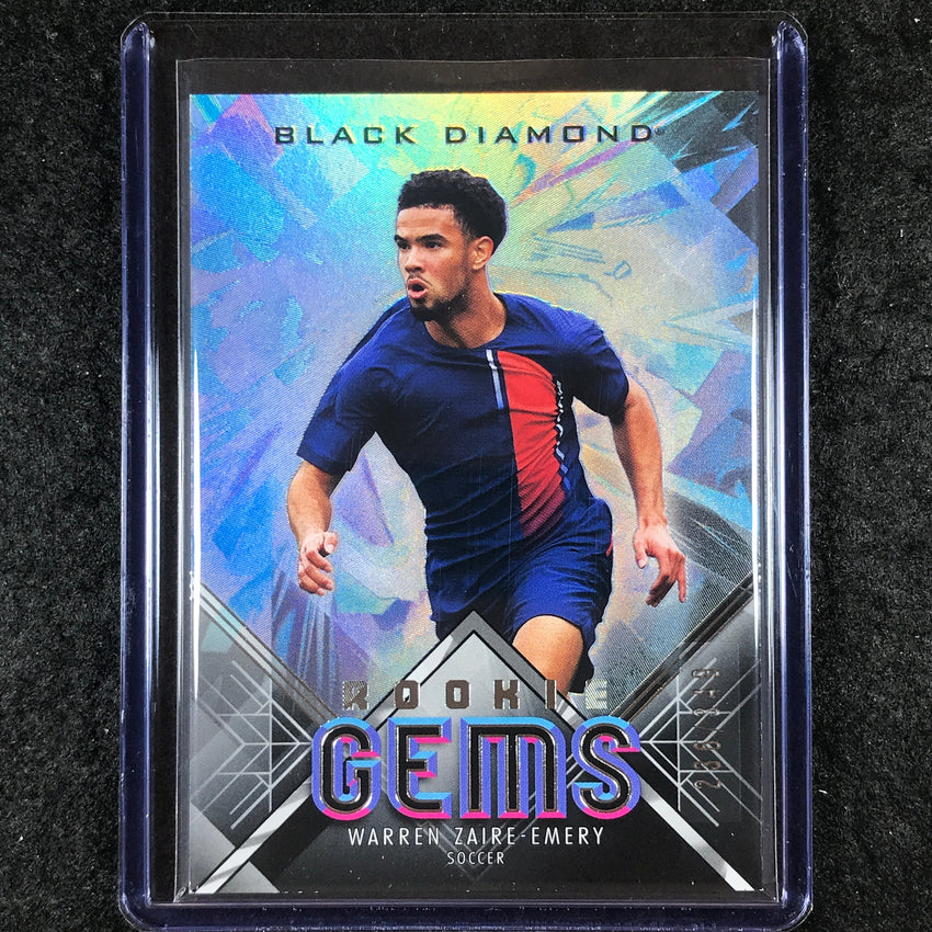 2025 Goodwin Champions WARREN ZAIRE-EMERY Black Diamond Rookie Gems 236/349
