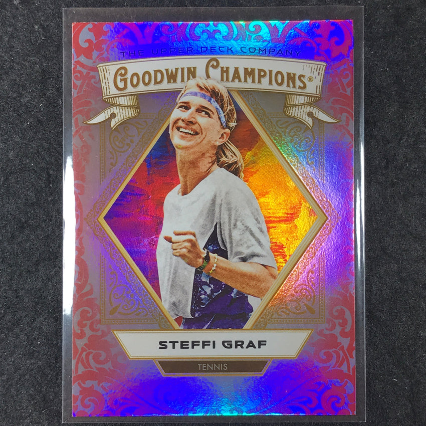 2025 Goodwin Champions STEFFI GRAF Base Red Rainbow #11