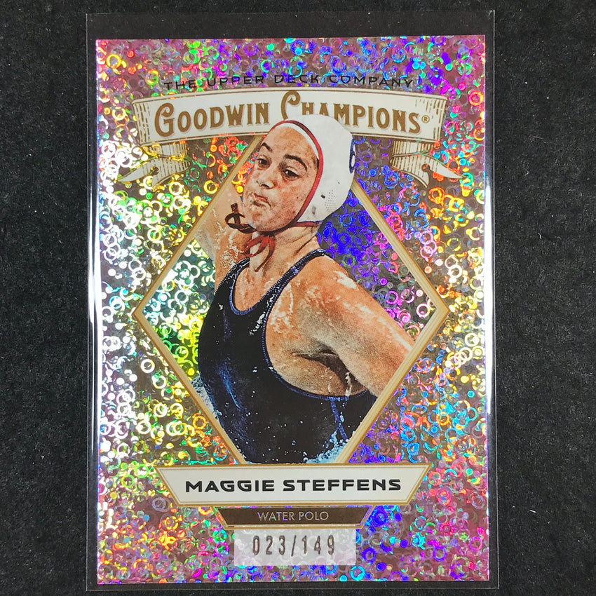 2025 Goodwin Champions MAGGIE STEFFENS Pink Confetti /149 #6