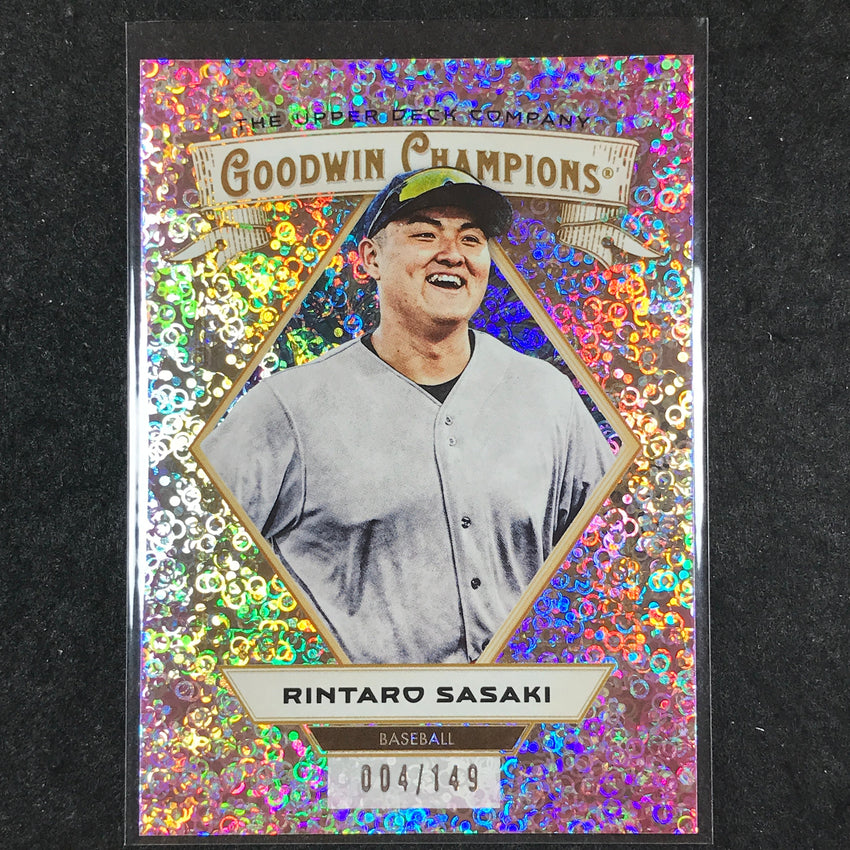 2025 Goodwin Champions RINTARO SASAKI Pink Confetti /149 #9