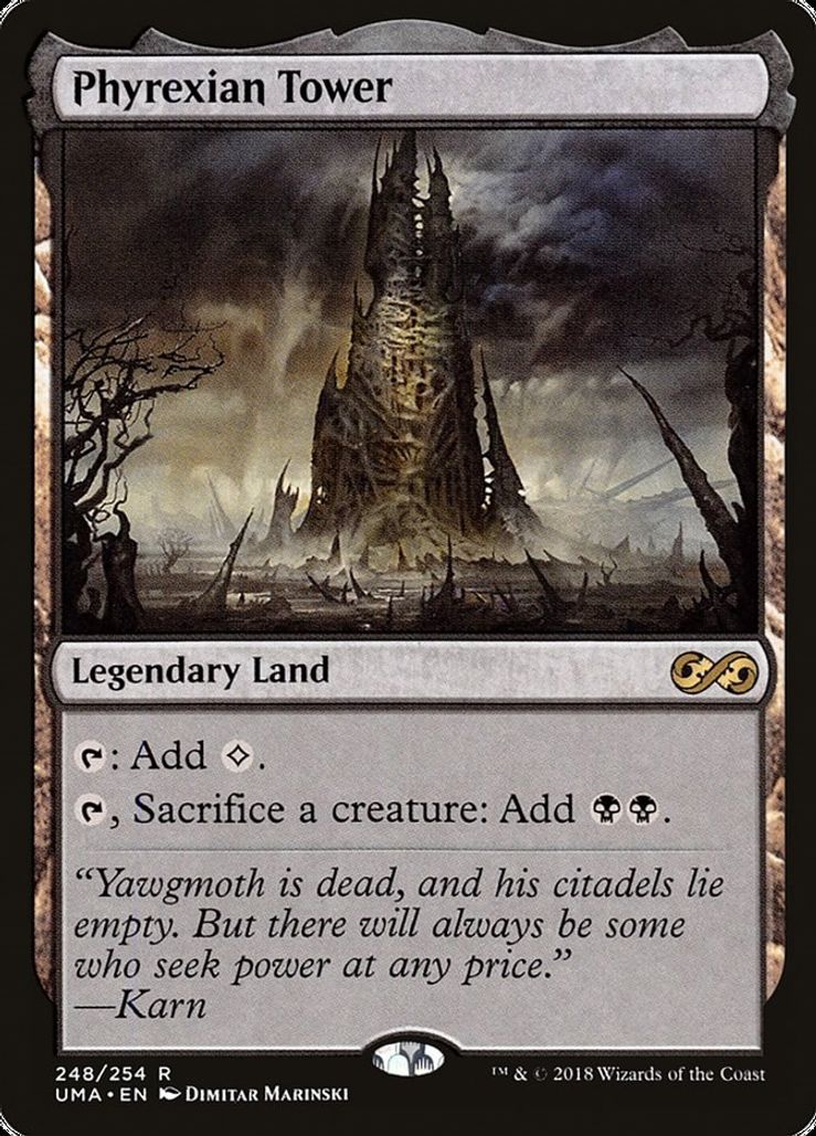 Phyrexian Tower 248/254 - Rare Ultimate Masters