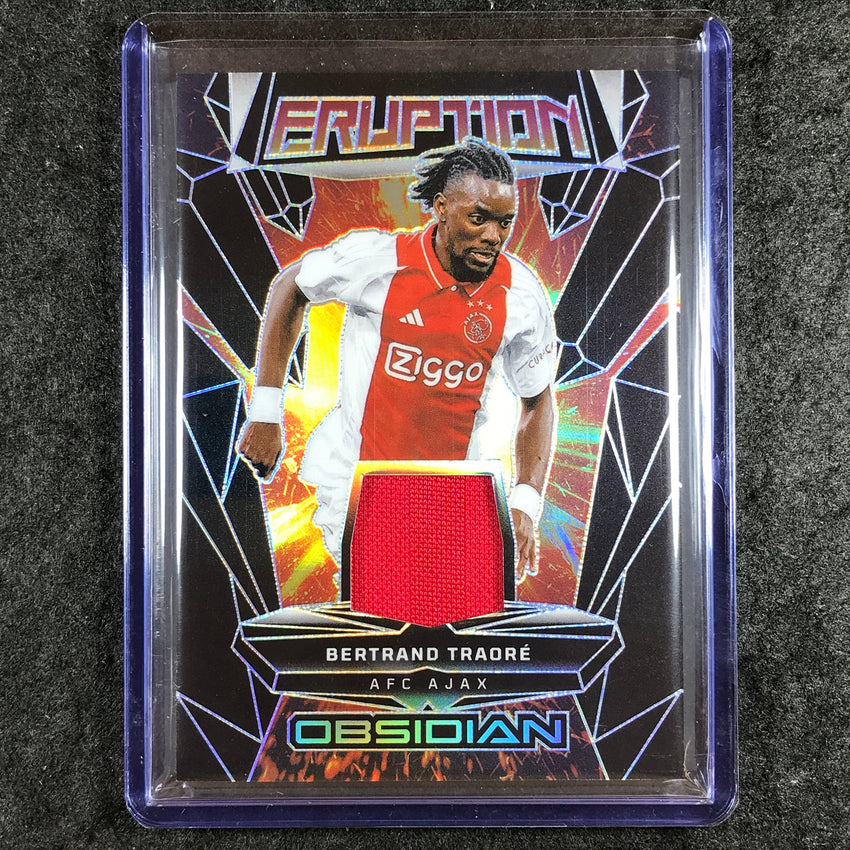 2024-25 Obsidian Soccer BERTRAND TRAORE Eruption Jersey Relic 68/125