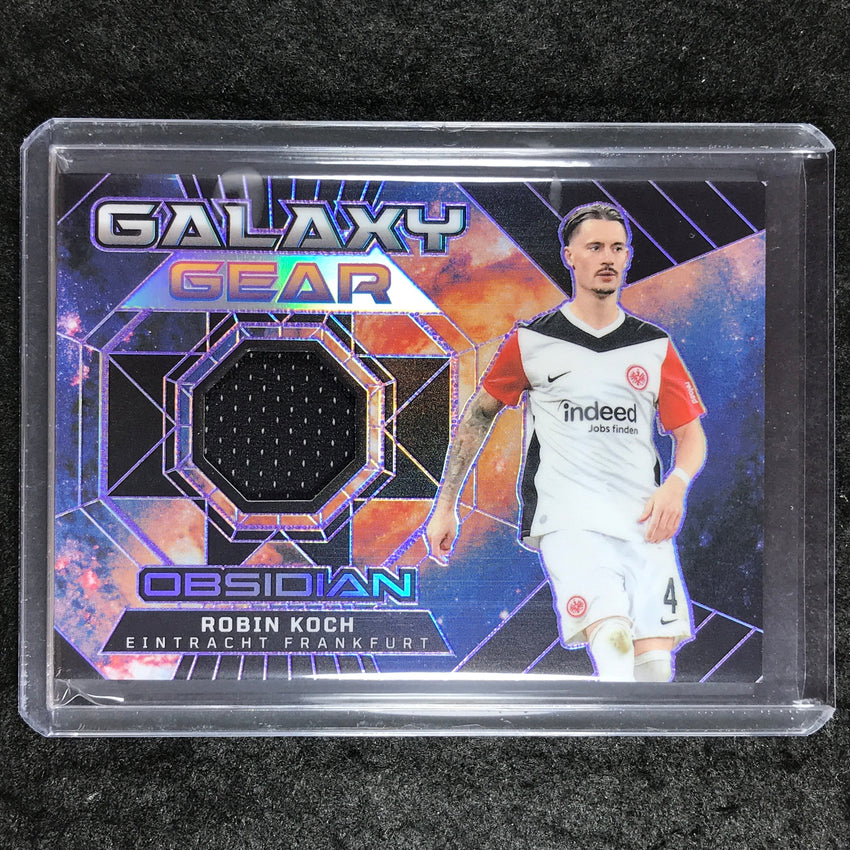 2024-25 Obsidian ROBIN KOCH Galaxy Gear Jersey Relic Electric Etch Purple 44/50