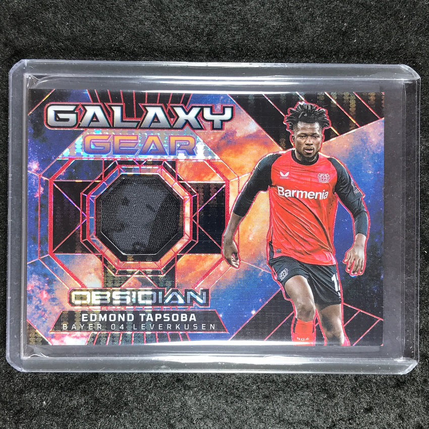 2024-25 Obsidian EDMOND TAPSOBA Galaxy Gear Jersey Electric Red Pulsar 13/25