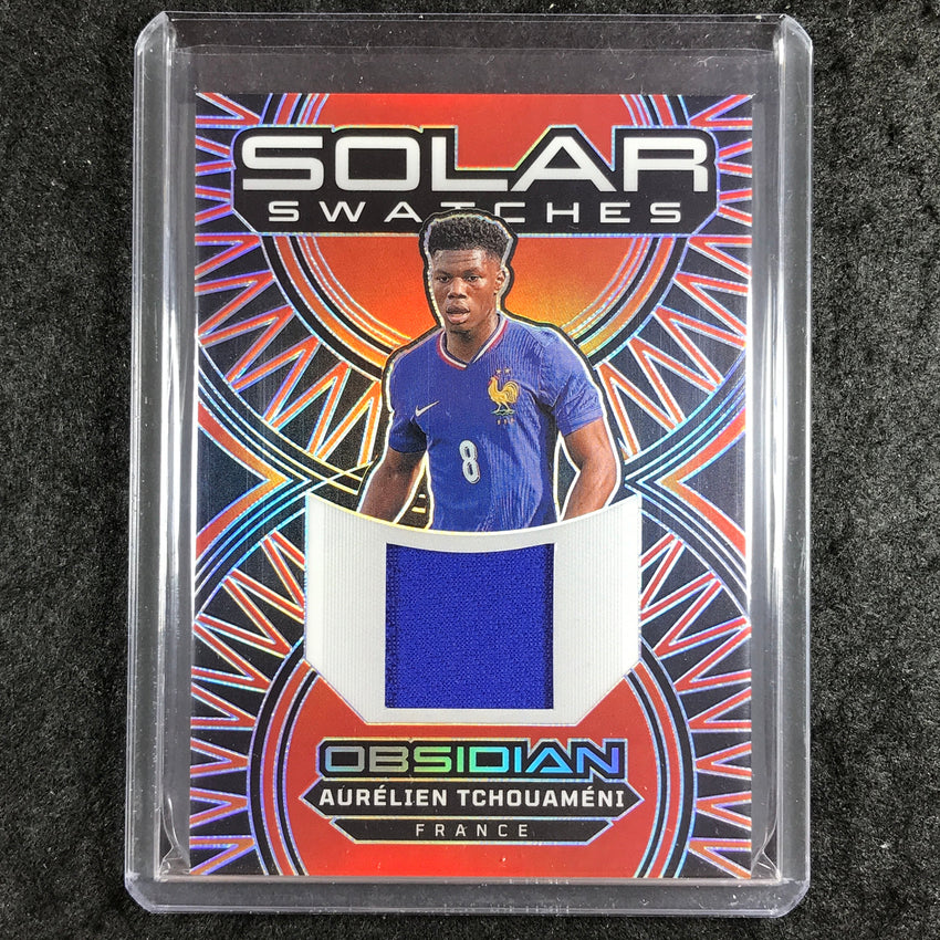 2024-25 Obsidian Soccer AURELIEN TCHOUAMENI Solar Swatches Jersey Relic 169/199