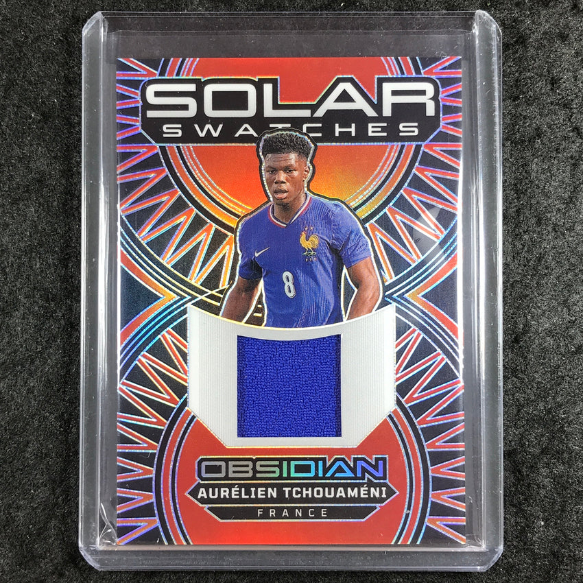 2024-25 Obsidian Soccer AURELIEN TCHOUAMENI Solar Swatches Jersey Relic 199/199