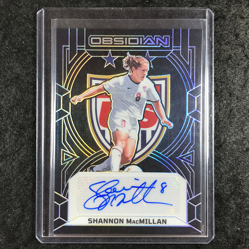 2024-25 Obsidian Soccer SHANNON MACMILLAN USWNT Class of 99 Auto 113/199
