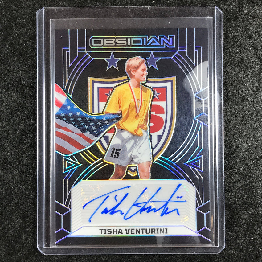 2024-25 Obsidian Soccer TISHA VENTURINI USWNT Class of 99 Auto 22/199