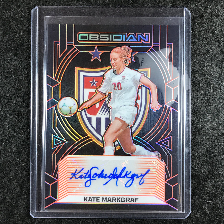 2024-25 Obsidian KATE MARKGRAF USWNT Class of 99 Auto Electric Orange 139/149