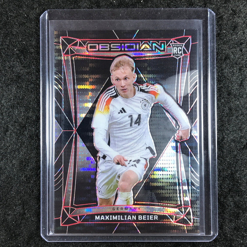 2024-25 Obsidian Soccer MAXIMILIAN BEIER Rookie Base Red Pulsar 22/44 #65