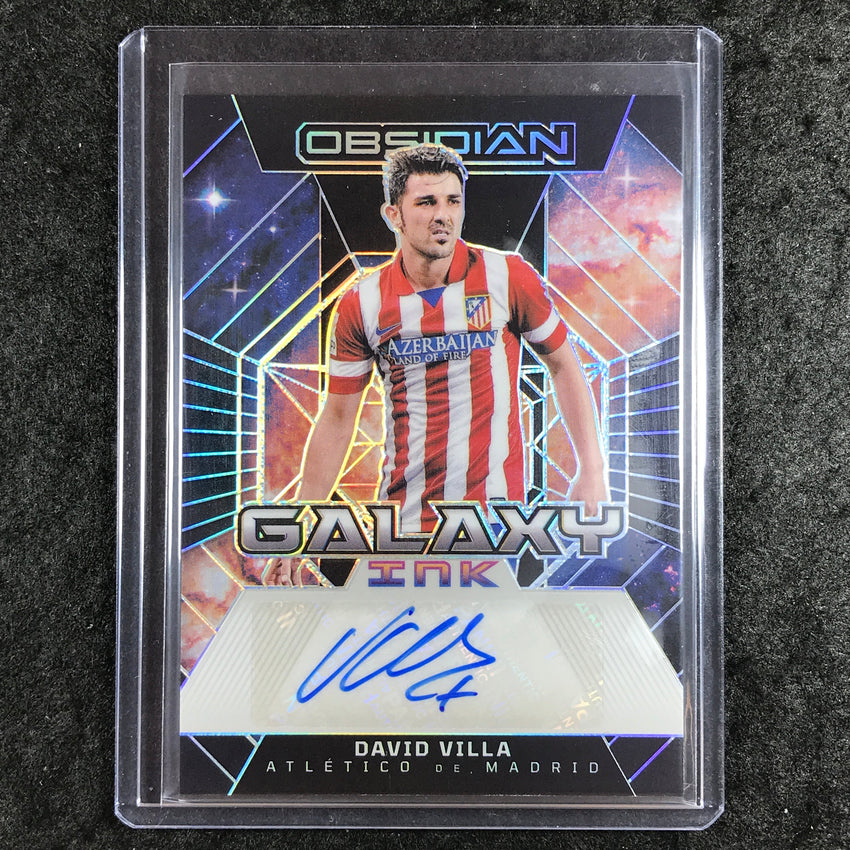 2024-25 Obsidian Soccer DAVID VILLA Galaxy Ink Auto 5/25