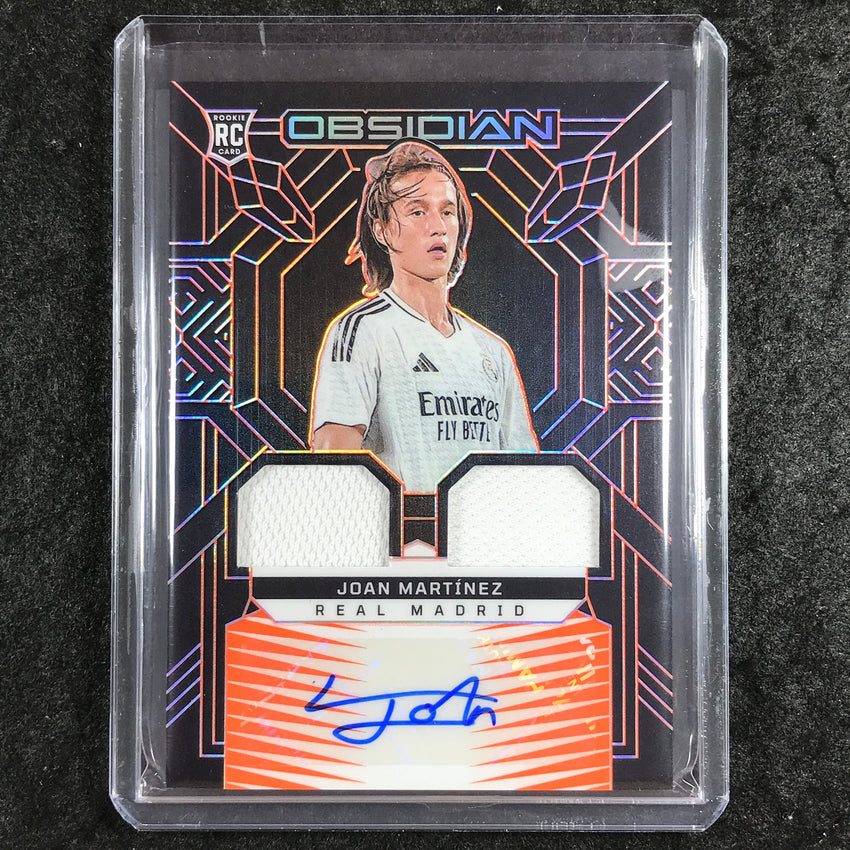 2024-25 Obsidian JOAN MARTINEZ Dual Jersey Ink Rookie Auto Orange 92/149