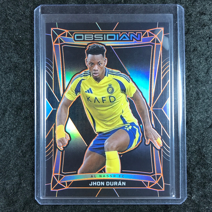 2024-25 Obsidian Soccer JHON DURAN Base Electric Etch Orange 26/40 #77