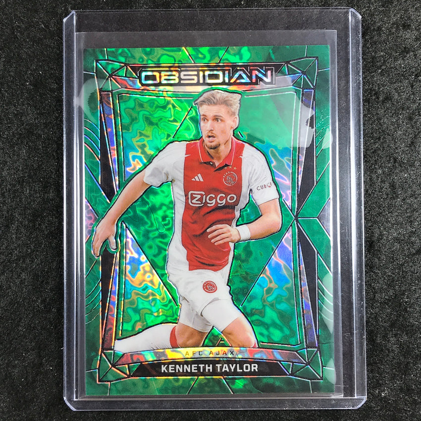 2024-25 Obsidian Soccer KENNETH TAYLOR Base Electric Etch Jade 5/26 #35