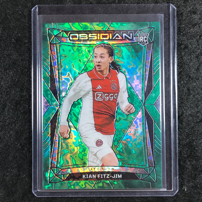2024-25 Obsidian Soccer KIAN FITZ-JIM Rookie Base Electric Etch Jade 11/26 #37