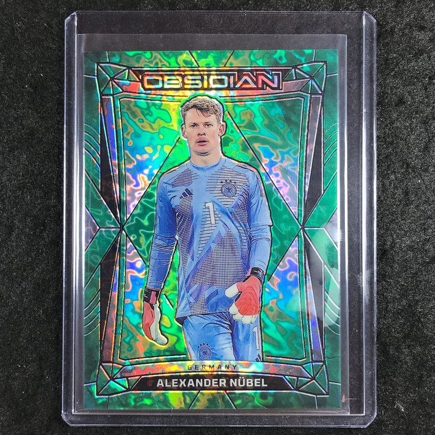 2024-25 Obsidian Soccer ALEXANDER NUBEL Base Electric Etch Jade 13/26 #62