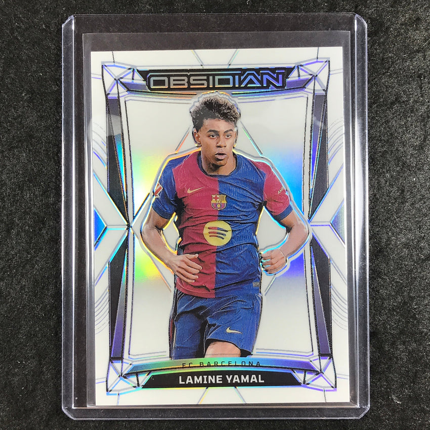 2024-25 Obsidian Soccer LAMINE YAMAL Base Electric Etch Contra 9/9 #11