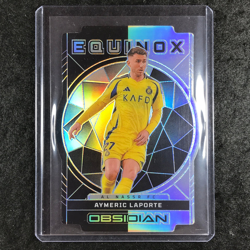 2024-25 Obsidian Soccer AYMERIC LAPORTE Equinox Die-Cut 54/120 #16