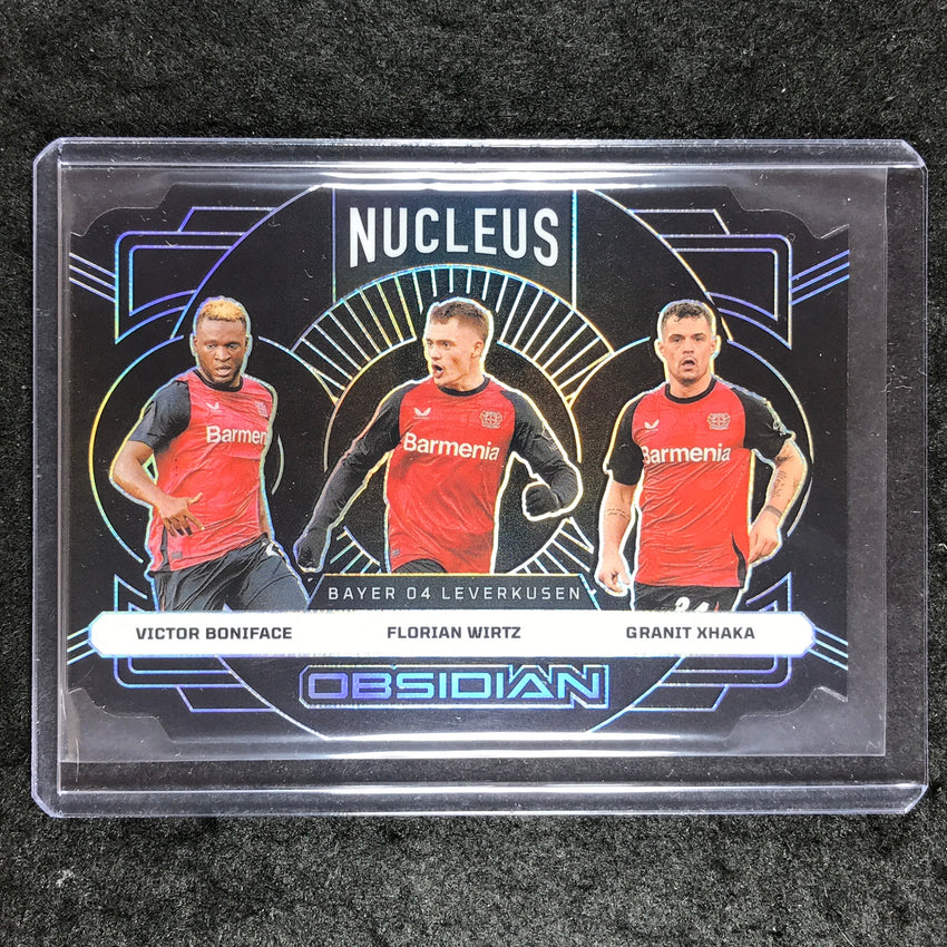 2024-25 Obsidian Soccer BONIFACE WIRTZ XHAKA Nucleus 94/120 #4