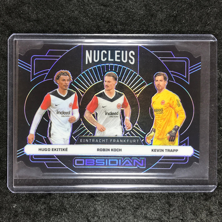 2024-25 Obsidian Soccer EKITIKE KOCH TRAPP Nucleus Purple 30/49 #5