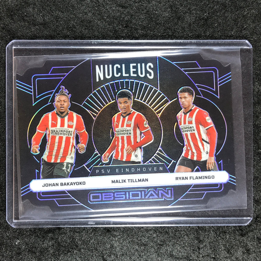 2024-25 Obsidian Soccer BAKAYOKO TILLMAN FLAMINGO Nucleus Purple 22/49 #9