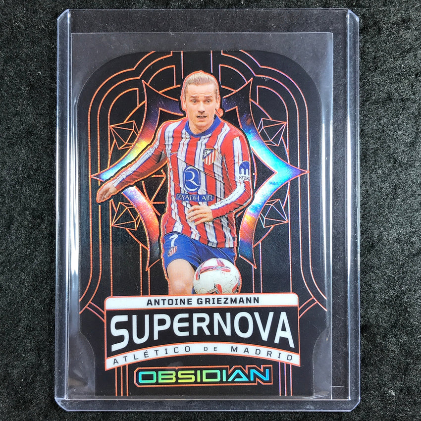 2024-25 Obsidian ANTOINE GRIEZMANN Supernova Die-Cut Electric Orange 59/75 #7