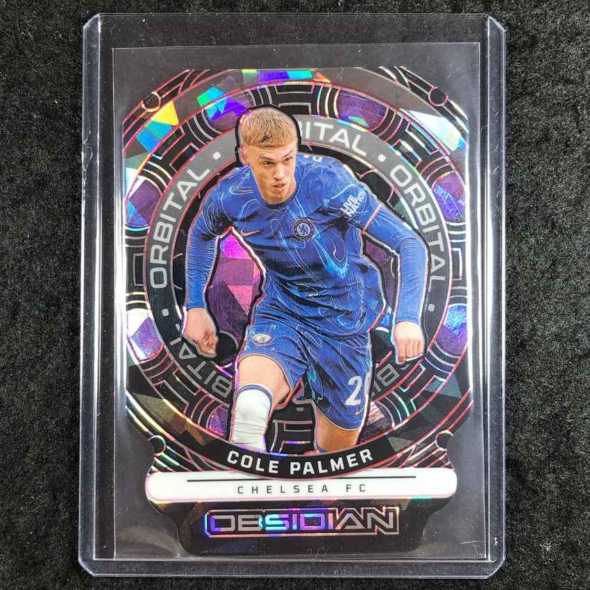 2024-25 Obsidian Soccer COLE PALMER Orbital Die-Cut Red 9/28 SSP #1
