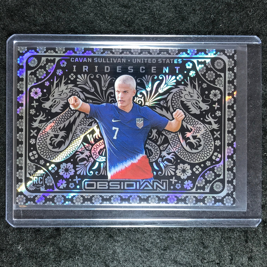 2024-25 Obsidian Soccer CAVAN SULLIVAN Iridescent Rookie SSP #2