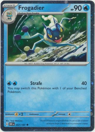 Frogadier 057/197 -  [Cosmo Holo] Special Illustration Collection Promo Shrouded Fable