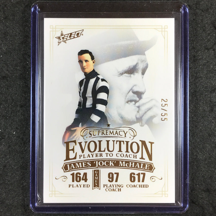 2024 Select AFL Supremacy JAMES 'JOCK' MCHALE Evolution 25/55 #3