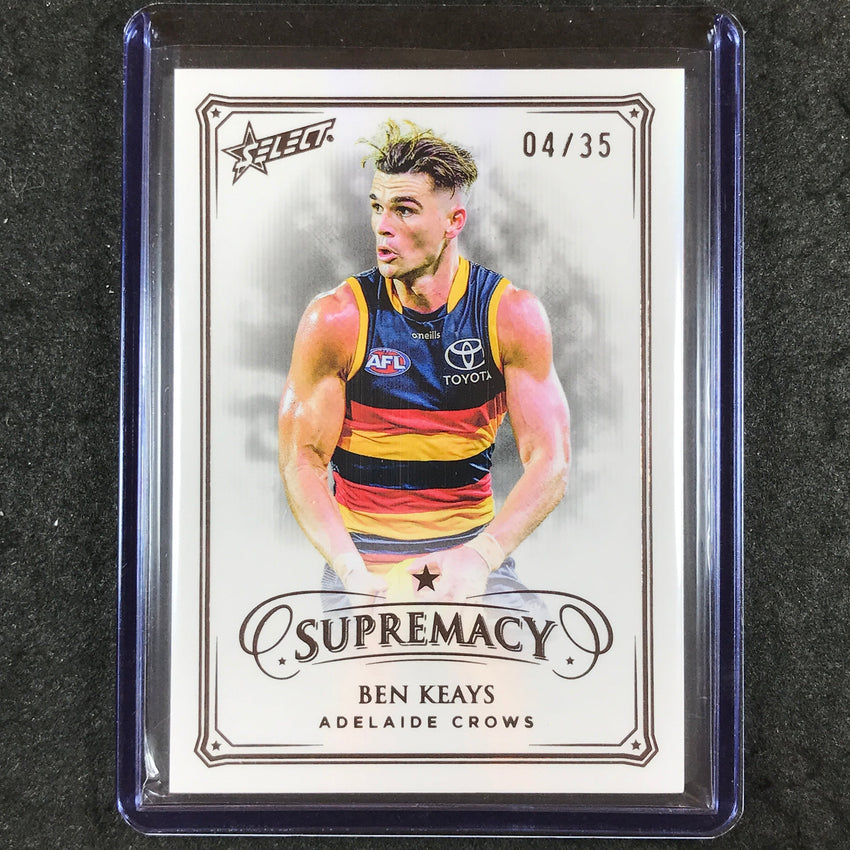 2024 Select AFL Supremacy BEAN KEAYS Black Pearl 4/35 #3
