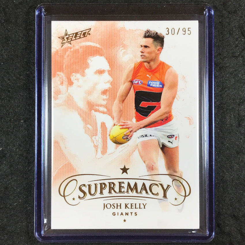 2024 Select AFL Supremacy JOSH KELLY Gold 30/95 #69