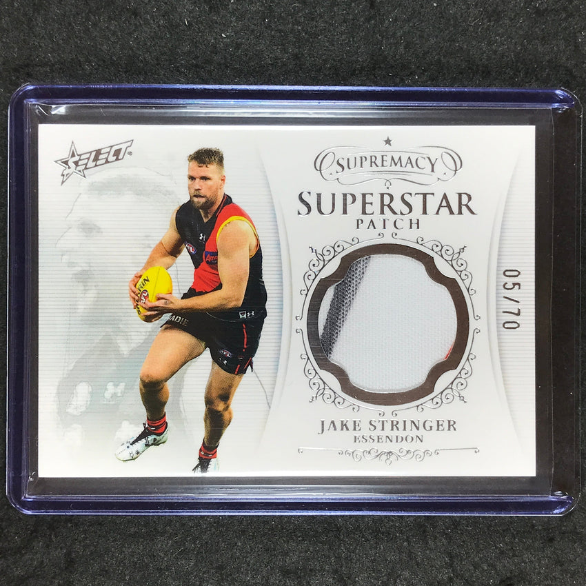 2024 Select AFL Supremacy JAKE STRINGER Superstar Patch 5/70 #10