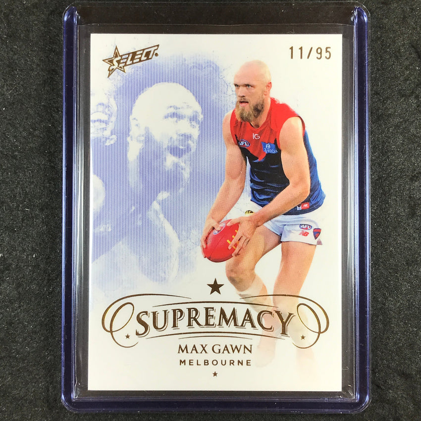2024 Select AFL Supremacy MAX GAWN Gold 11/95 #92