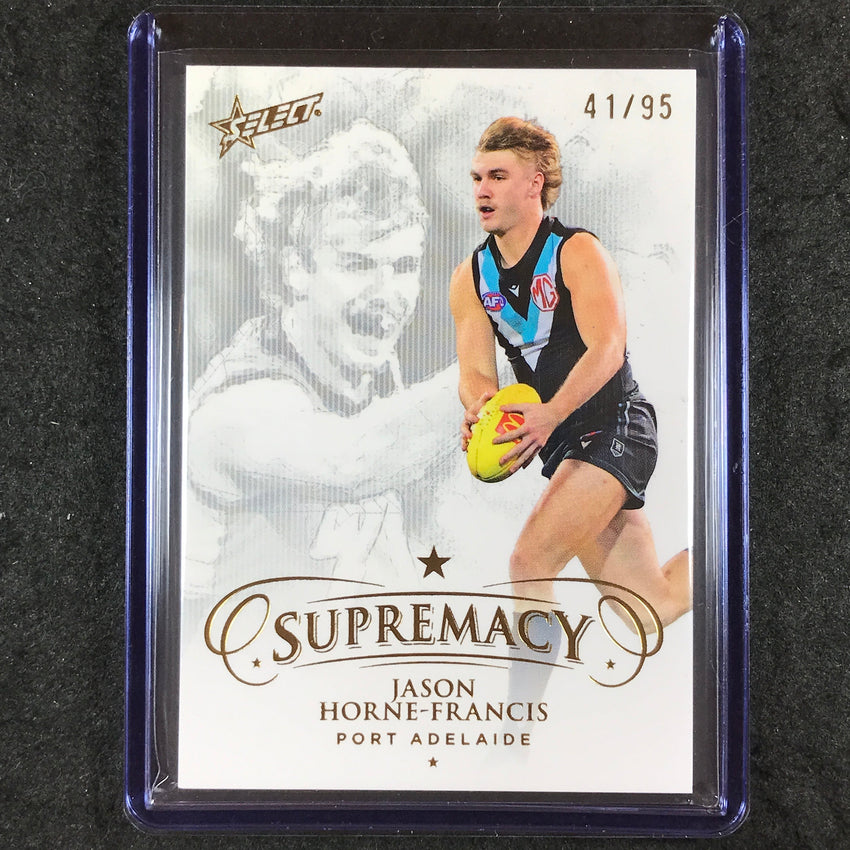 2024 Select AFL Supremacy JASON HORNE-FRANCIS Gold 41/95 #114