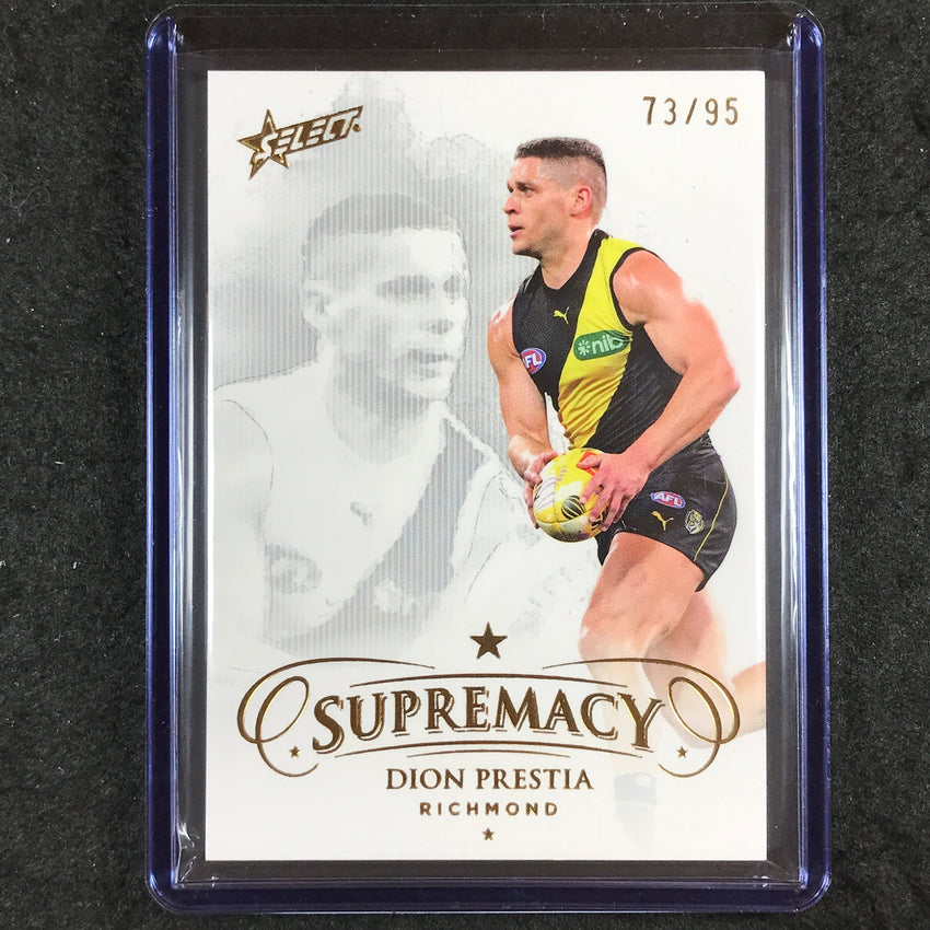 2024 Select AFL Supremacy DION PRESTIA Gold 73/95 #123