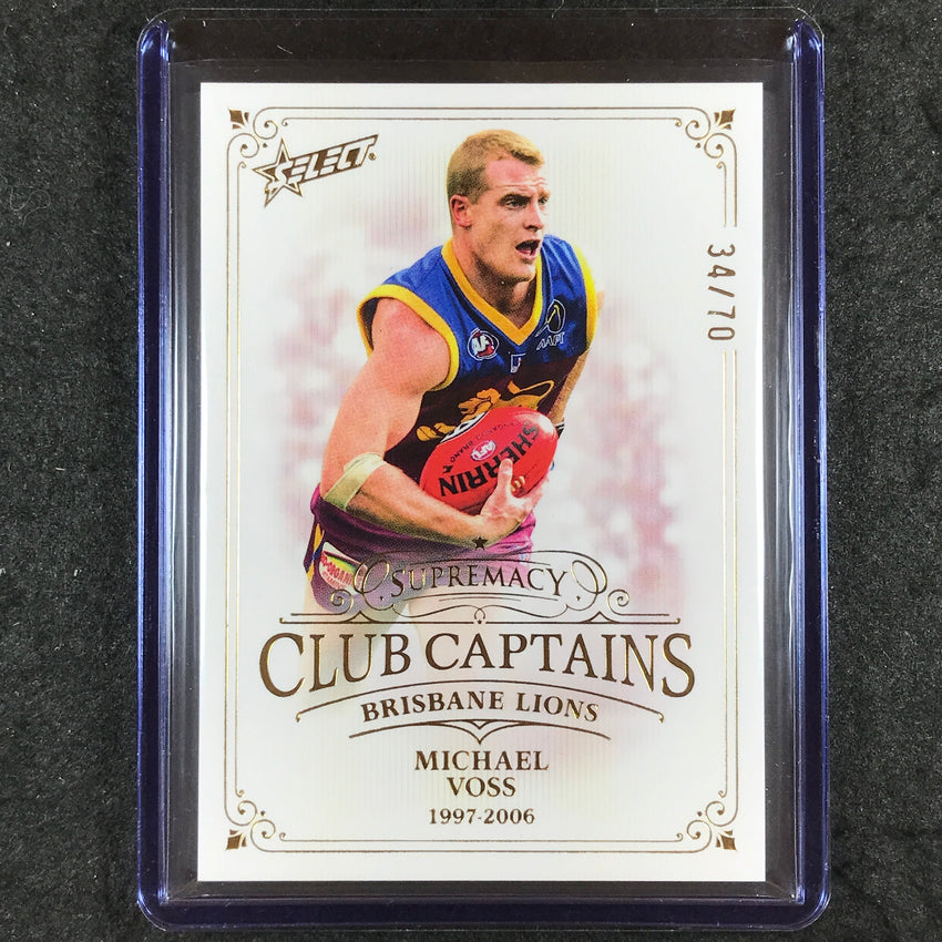2024 Select AFL Supremacy MICHAEL VOSS Club Captains 34/70 #7