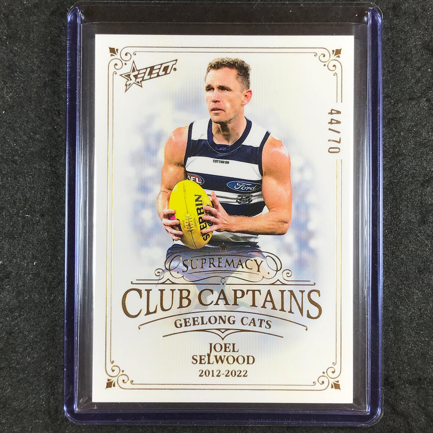 2024 Select AFL Supremacy JOEL SELWOOD Club Captains 44/70 #26