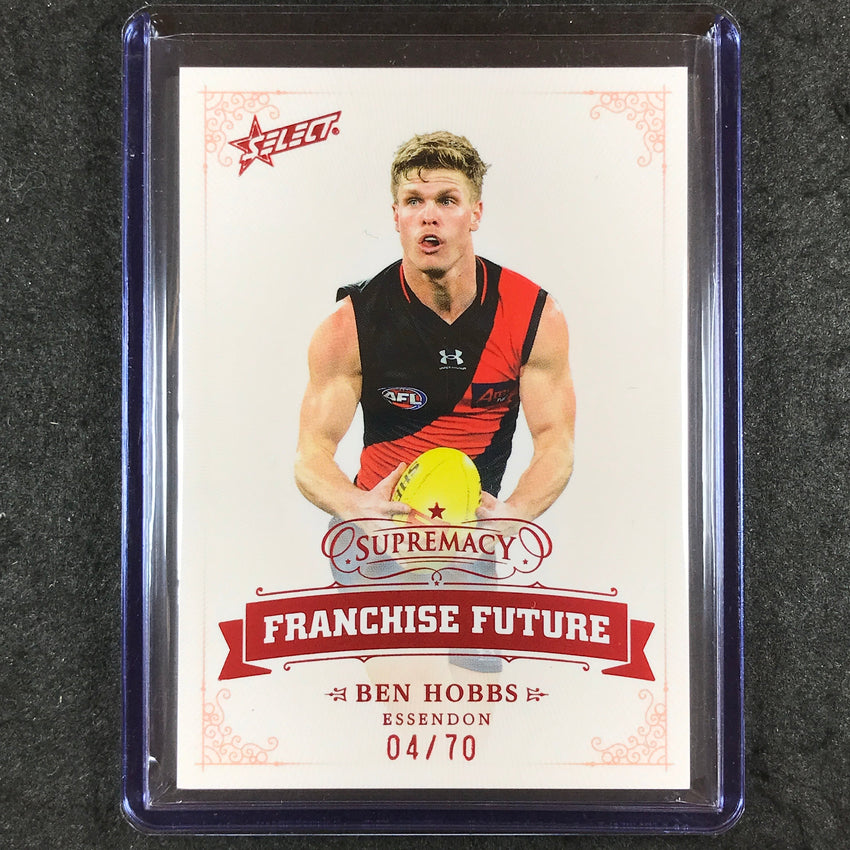 2024 Select AFL Supremacy BEN HOBBS Franchise Future 4/70 #9