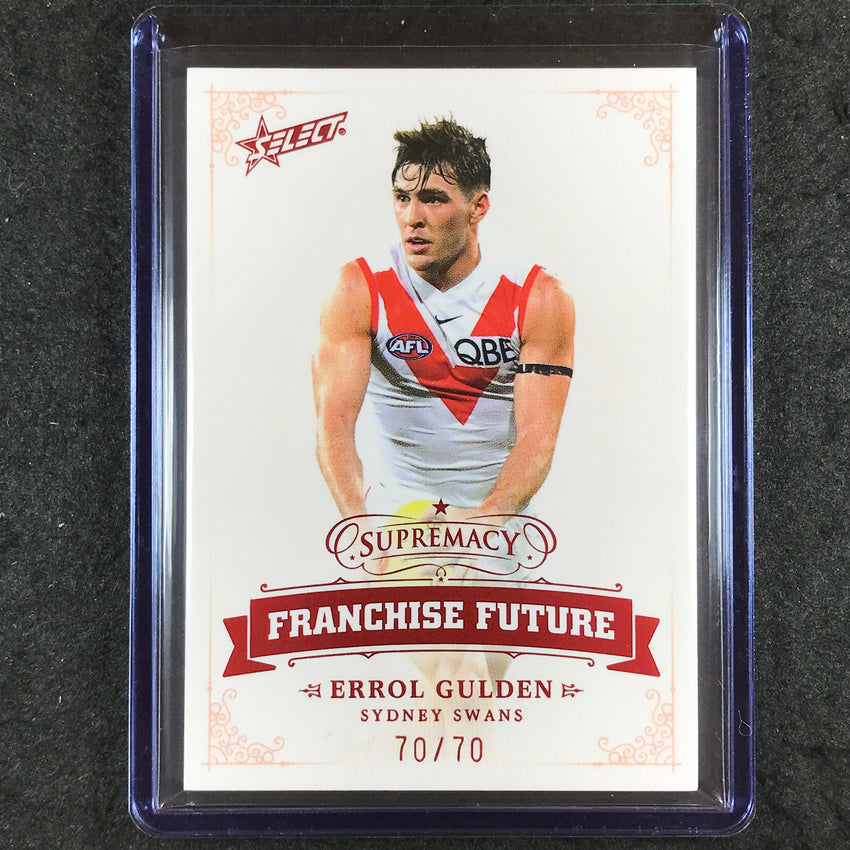 2024 Select AFL Supremacy ERROL GULDEN Franchise Future 70/70 #31