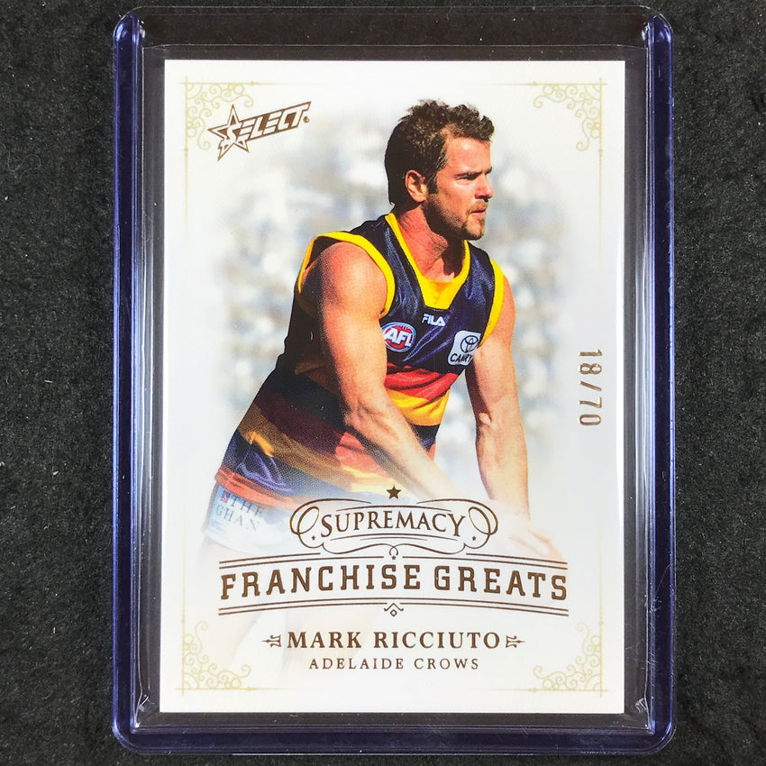 2024 Select AFL Supremacy MARK RICCIUTO Franchise Greats 18/70 #2