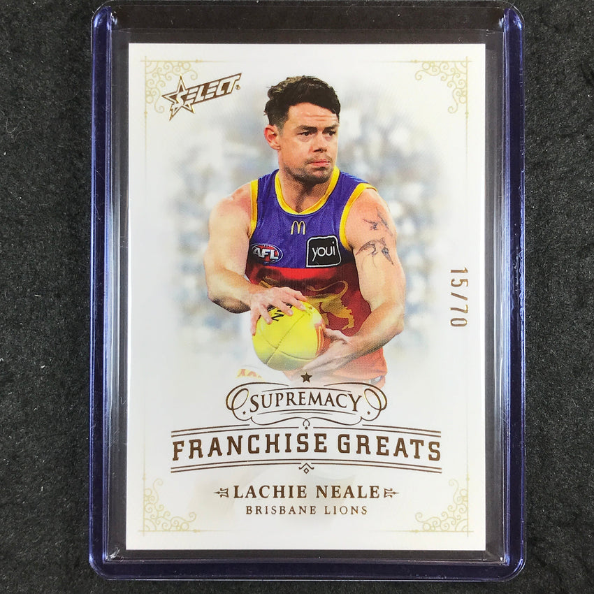 2024 Select AFL Supremacy LACHIE NEALE Franchise Greats 15/70 #3