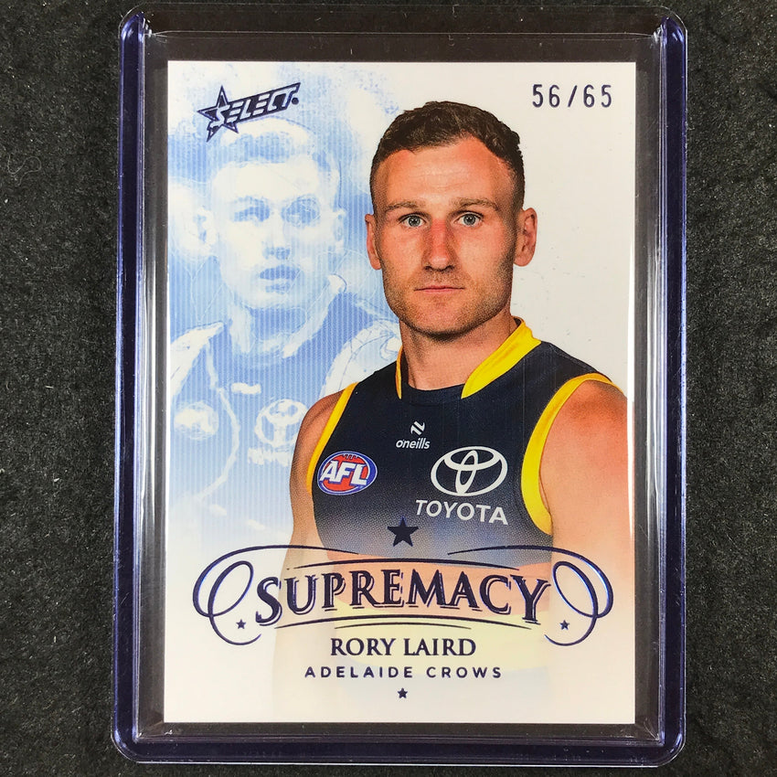 2024 Select AFL Supremacy RORY LAIRD Blue Portrait 56/65 #4