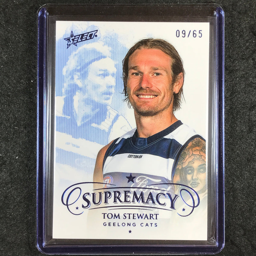 2024 Select AFL Supremacy TOM STEWART Blue Portrait 9/65 #63